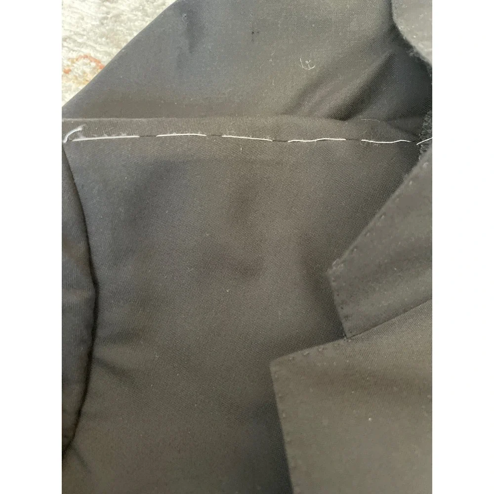 J. Crew Black Ludlow Modern slim-fit suit jacket in Italian wool 38S NEW